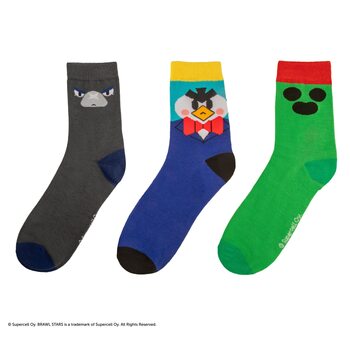 Socks Brawl Stars - Spike, Crow & Mr. P