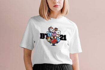 T-shirt BT21 - Dream Team