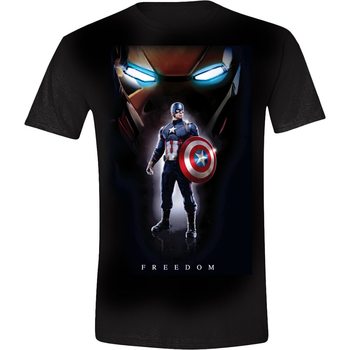 T-shirt Captain America Posing