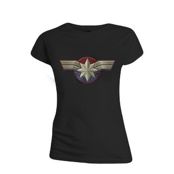 T-shirt Captain Marvel - Chest Emblem