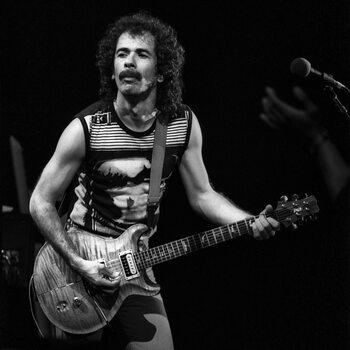 T-shirt Carlos Santana, 1985