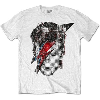 T-shirt David Bowie - Halftone Flash Face