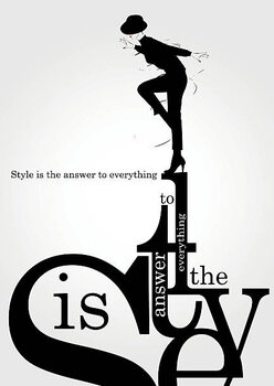 T-shirt Fashion girl in sketch-style