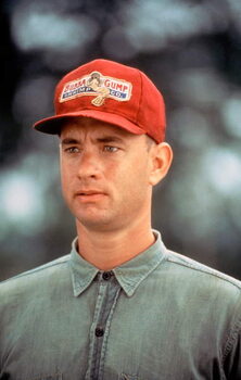 Canvas Print Forrest Gump directed by Robert Zemzckis