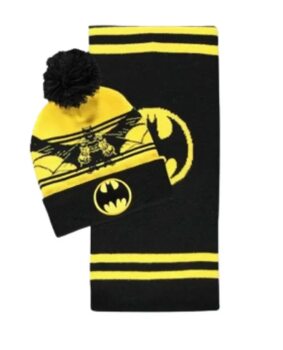 Fashion Hat & Scarf Batman