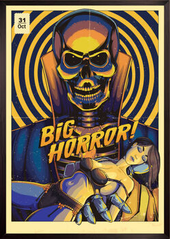 Canvas Print Horror Poster