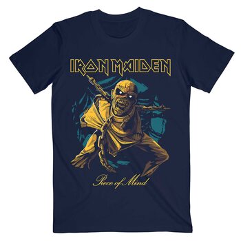 T-shirt Iron Maiden - Piece of Mind Multi Gold Eddie