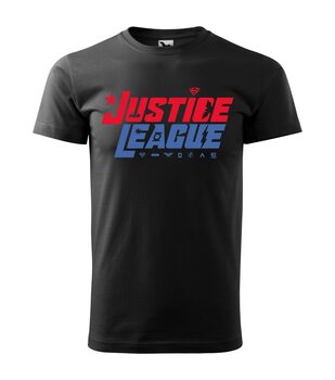 T-shirt Justice League - Blue-Red Logo