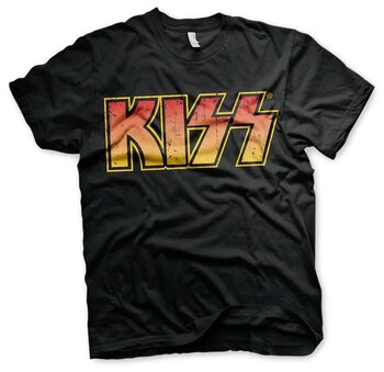 T-shirt Kiss - Distressed Logo