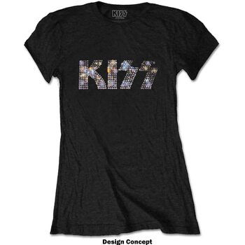 T-shirt KISS - Logo Diamante