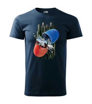 T-shirt Matrix - Blue or Red?