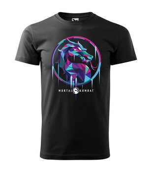 T-shirt Mortal Kombat - Ice Logo