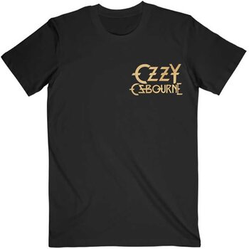 T-shirt Ozzy Osbourne - Patient No. 9 Gold Logo