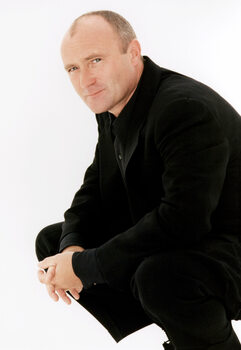 Canvas Print Phil Collins - portrait