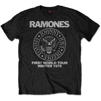 T-shirt Ramones - First World Tour 1978