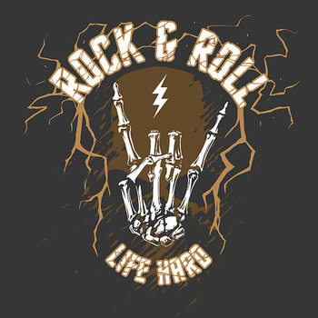 T-shirt Rock festival poster