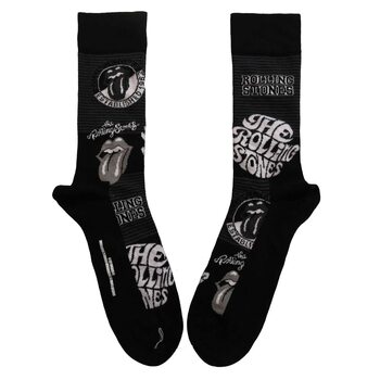 Socks Rolling Stones - Mono Logos