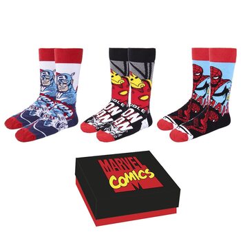 Fashion Socks Marvel 3in1