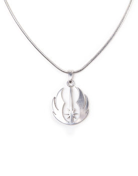 Fashion Star Wars - Jedi Order Silver Necklace