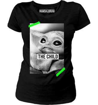 T-shirt Star Wars: The Mandalorian - Baby Yoda Poster