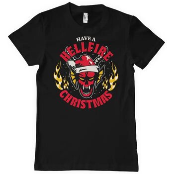 T-shirt Stranger Things - Have a Hellfire Christmas