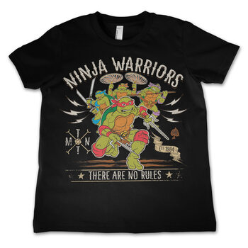 T-shirt Teenage Ninja Turtles - Warriors - No Rules Kids