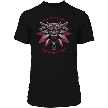 T-shirt The Witcher 3 - Memorial Wolf L