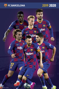 Framed Poster FC Barcelona 2019/2020