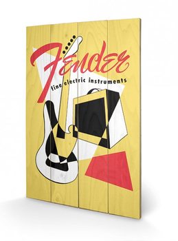 Ξύλινη τέχνη Fender - Abstract