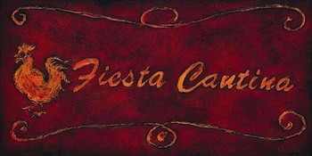 Art Print FIESTA CANTINA