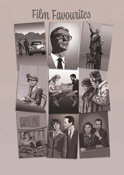 Картината върху платно Film Classics