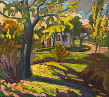 Fine Art Print  4222 Autumn in our Street, 2010