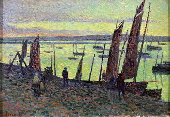Fine Art Print  Boats at Camaret, 1893