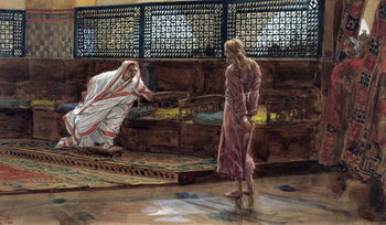 Fine Art Print  Jesus for the First Time before Pilate, illustration for 'The Life of Christ', c.1886-94