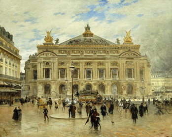 Fine Art Print  L'Opera, Paris, c.1900