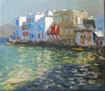 Fine Art Print  Little Venice, Mykonos