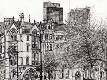 Fine Art Print  Manchester Beetham tower, 2007,