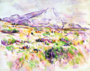 Fine Art Print Mont Sainte-Victoire from Les Lauves, 1902-06