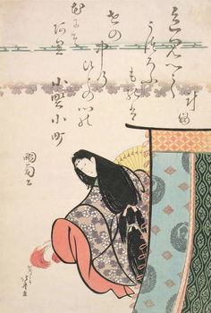 Fine Art Print Ono no Kamachi, from the series 'The Six Immortal Poets', c.1810