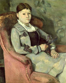 Fine Art Print The Artist's Wife in an Armchair, c.1878/88