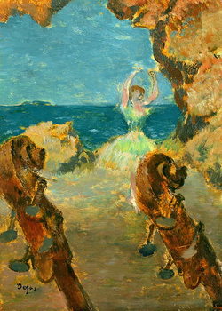 Fine Art Print  The Ballet Dancer, 1891 (oil on mahogany panel)