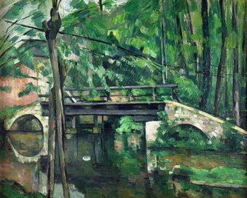 Fine Art Print The Bridge at Maincy, or The Bridge at Mennecy, or The Little Bridge, c.1879