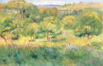 Fine Art Print  The edge of a forest in Brittany, 1893
