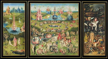 Fine Art Print The Garden of Earthly Delights, 1490-1500