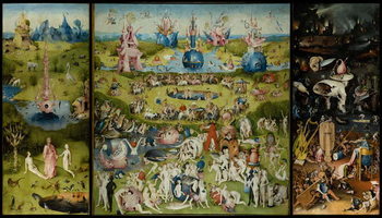Fine Art Print  The Garden of Earthly Delights, 1490-1500