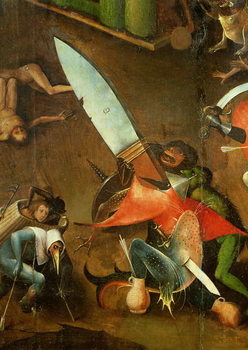 Fine Art Print The Last Judgement : Detail of the Dagger