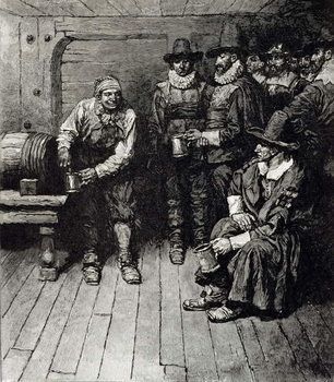 Fine Art Print  'The Master Caused us to have some Beere', from Harper's Magazine, 1883