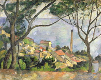 Fine Art Print  The Sea at l'Estaque, 1878