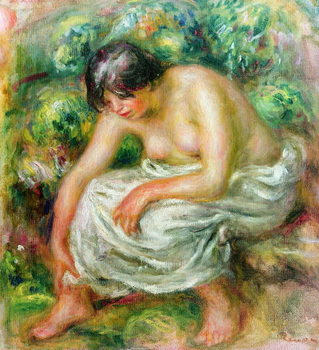 Fine Art Print The toilet after the bath, 1915