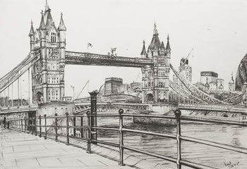 Fine Art Print  Tower Bridge London, 2006,